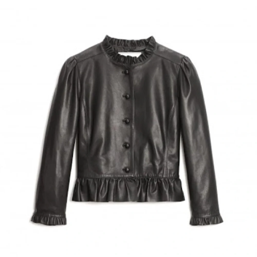 NWT Kate Spade Madison Avenue Violeta Leather Jacket